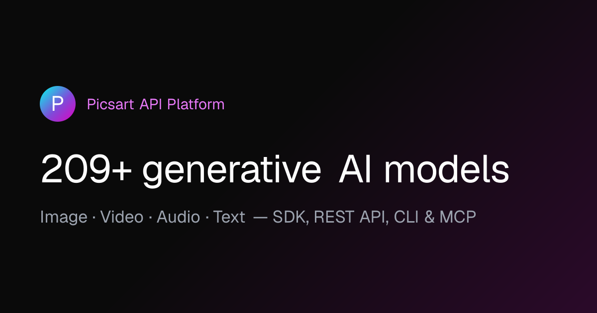GPT-5 API · Picsart API Platform
