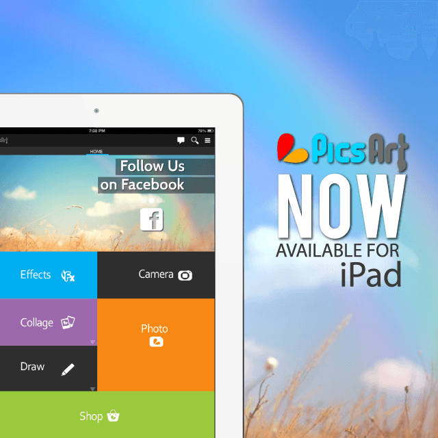 The Rumors Are True – PicsArt is on the iPad!
