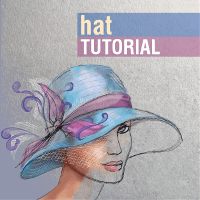 Step By  Step Tutorial on How to Draw  a Hat with PicsArt