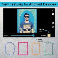 New Android Update! Doodle Frames, Upgraded Profiles, and More!