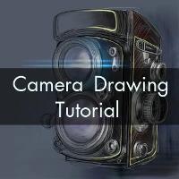 How To Draw a Camera: A Step-By-Step Drawing Tutorial