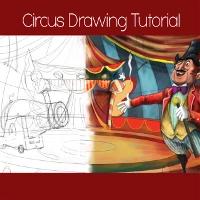 How to Draw a Circus: Step by Step Tutorial