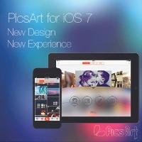 PicsArt Arrives on iOS 7 for Christmas with Slick New Design!