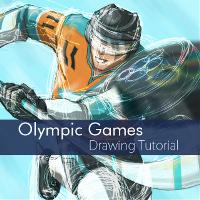 How to Draw Olympic Games: Step by Step Drawing Tutorial