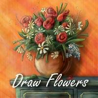 Celebrate Women’s Day and Paint Flowers for this Week’s Drawing Challenge