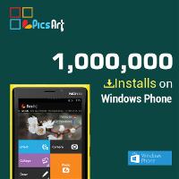 PicsArt Reaches 1 Million Installs on Windows Phone