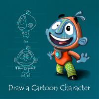 Draw Your Very Own Cartoon Character for the Drawing Challenge