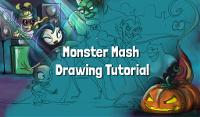 How to Draw a Monster Mash Step by Step with PicsArt