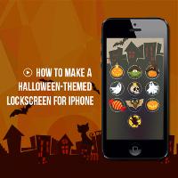 How to Make a Halloween-themed Lockscreen for iPhone