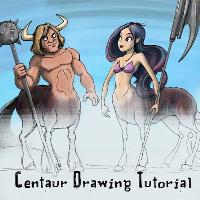 How to Draw a Magnificent Centaur with PicsArt