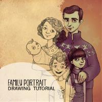 How to Draw a Family Portrait with PicsArt