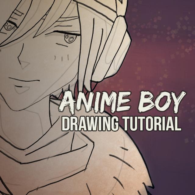 How to Draw an Anime Boy with PicsArt