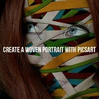 How to Create a Woven Portrait with PicsArt