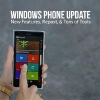 Windows Phone Update: New Features, Repost, &amp; Tons of Tools!