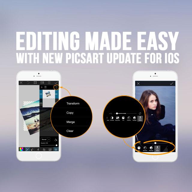 iOS Update Brings You Improved Editing & Sharing
