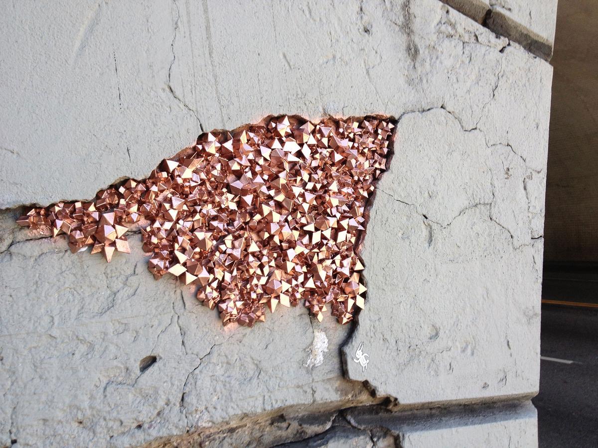 Geological Street Art: The Amazing Crystal-Shaped Geodes of Paige Smith