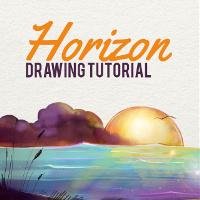 How to Draw a Horizon With PicsArt