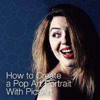 How to Create a Pop Art Portrait With PicsArt
