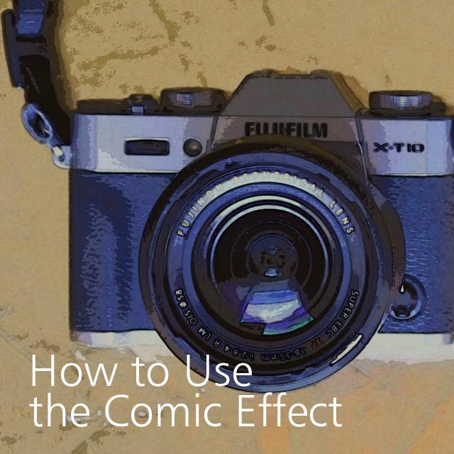 How to Use the Comic Effect