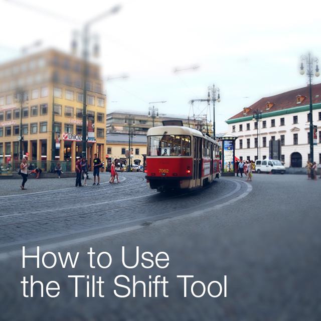 How to Use PicsArt's Tilt Shift Tool