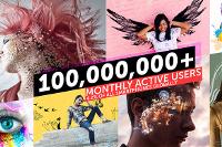 PicsArt Fam, We're Thankful for All 100,000,000 of You