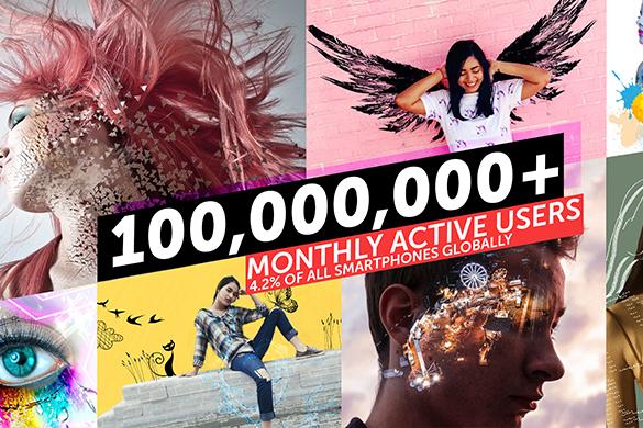PicsArt Fam, We’re Thankful for All 100,000,000 of You