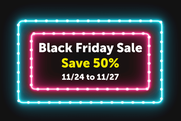 Get 50% OFF for the Black Friday Cyber Sale in the PicsArt Store!