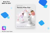 PicsArt Color Paint Was Chosen for App Store Best of 2017  ?