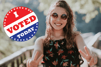 Say It Loud, Say It Proud: Create The Perfect “I Voted” Post With Our New Camera Scenes!