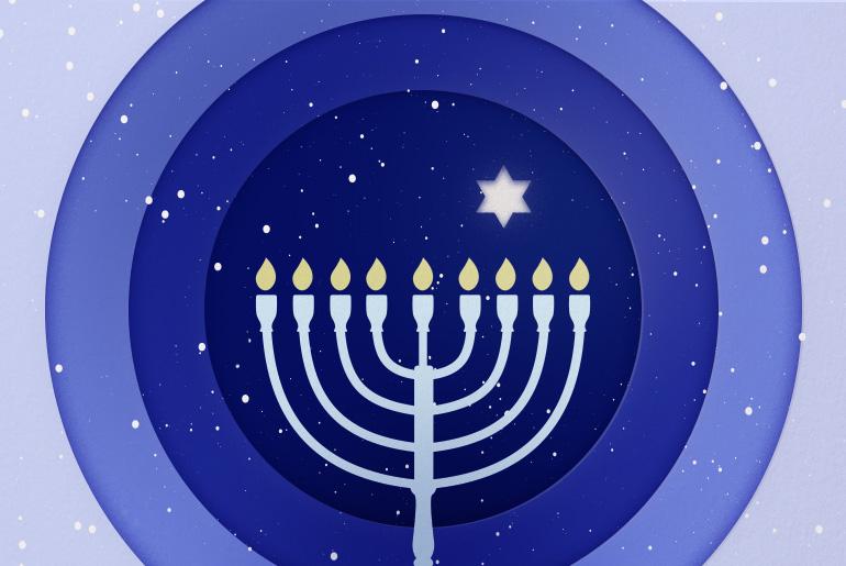 Hanukkah Colors: What Do They Mean and Ideas on How To Use Them