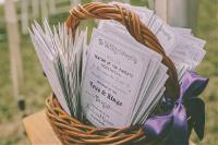 How to Write and Design The Perfect Wedding Program