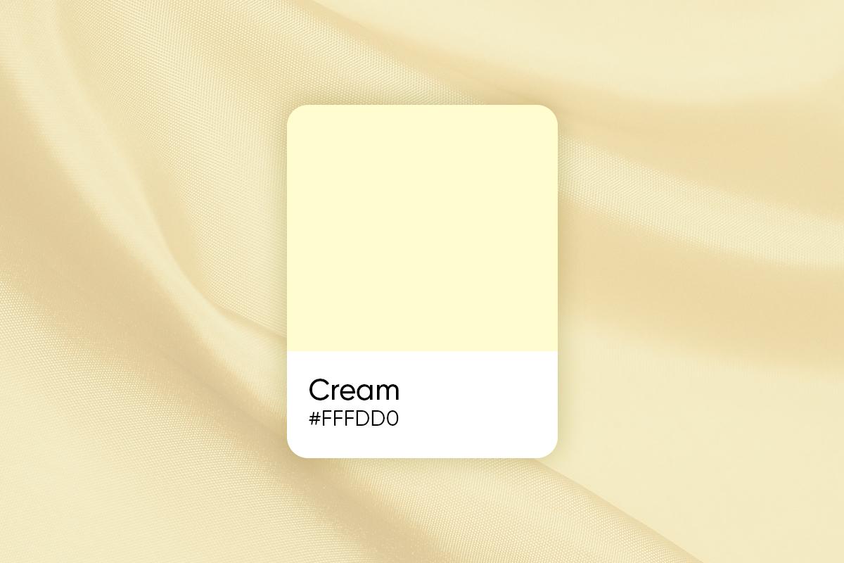 Cream Color: Code, Meaning & Complementary Colors