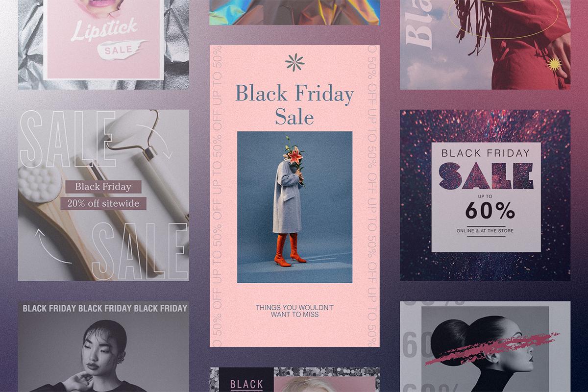 Black Friday banner ideas and examples
