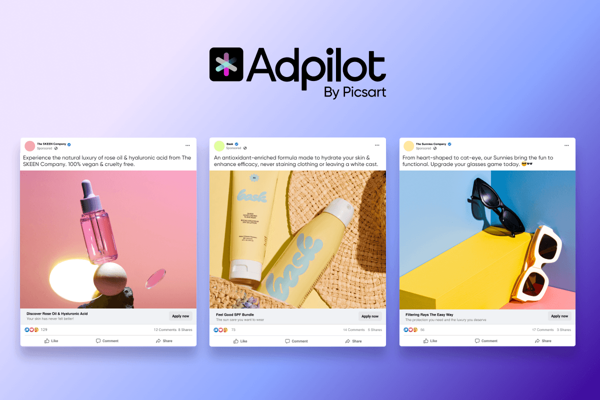 Takeoff with Admaker: Picsart’s AI-powered social media ad generator