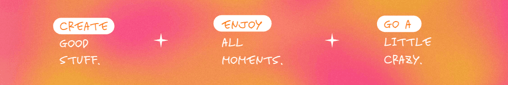 Vibrant Orange and Pink LinkedIn Banner Design