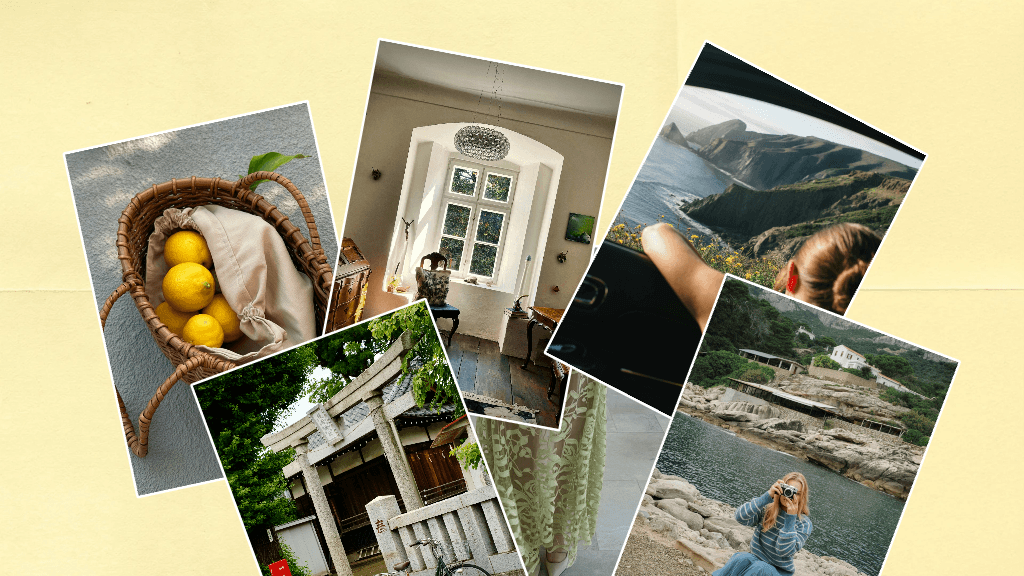 Travel and Home Inspiration Desktop Wallpaper Background in Yellow