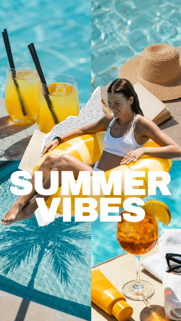 Vibrant Summer Vibes Instagram Story Template