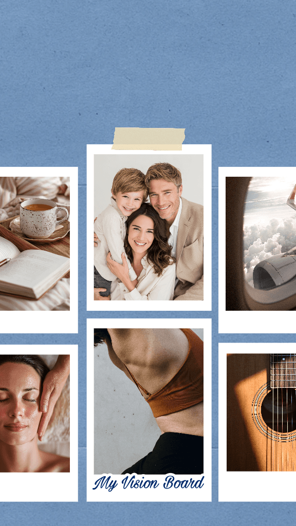 Inspiring Vision Board Phone Wallpaper Design