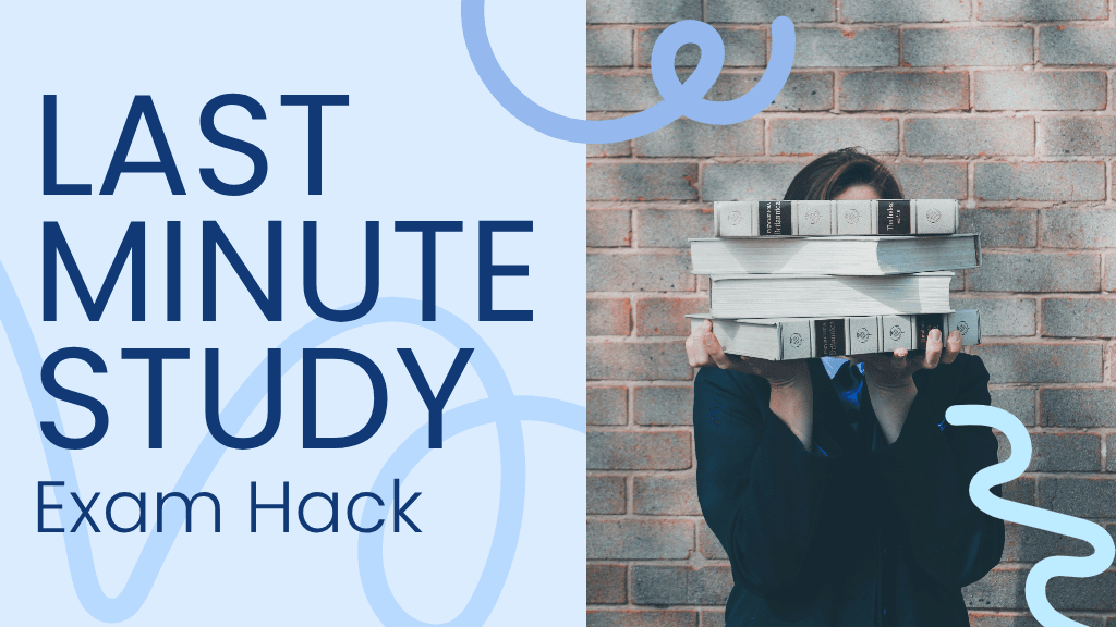 Last Minute Study Hack YouTube Thumbnail
