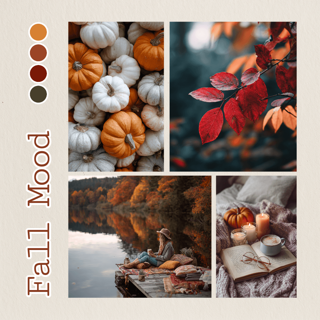 Warm Autumn Instagram Square Post Design