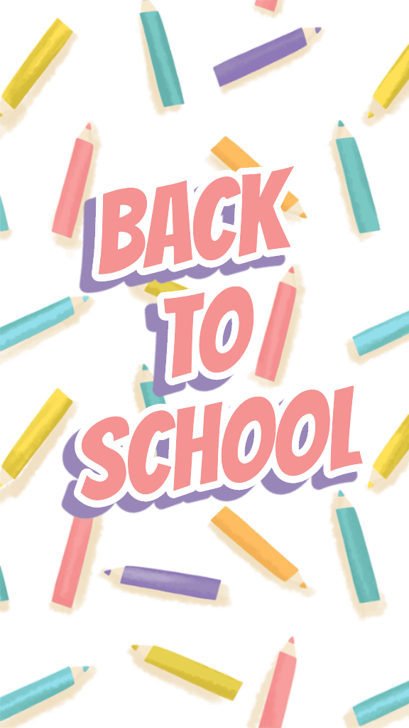 Colorful Back to School Sale Poster