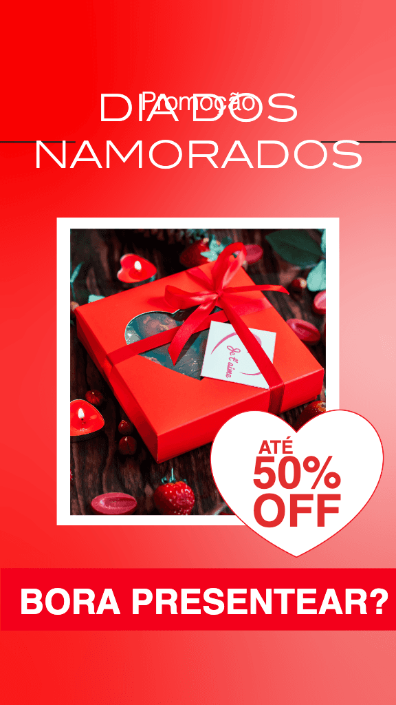 Valentine’s Day Gifts Red Sale Poster Design