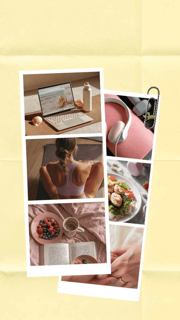 Serene Lifestyle Phone Wallpaper Background in Beige