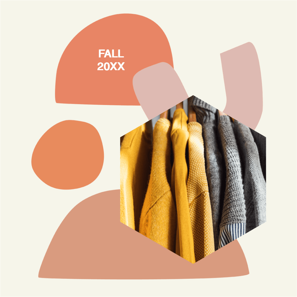 Chic Autumn Fashion Showcase Poster Design
