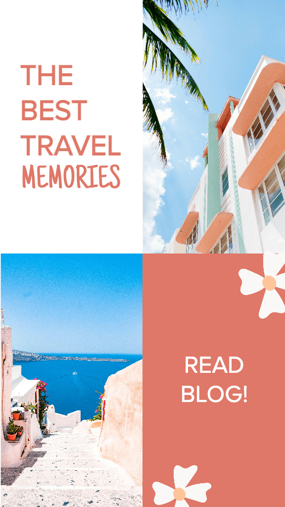Bright Travel Memories Instagram Story Template