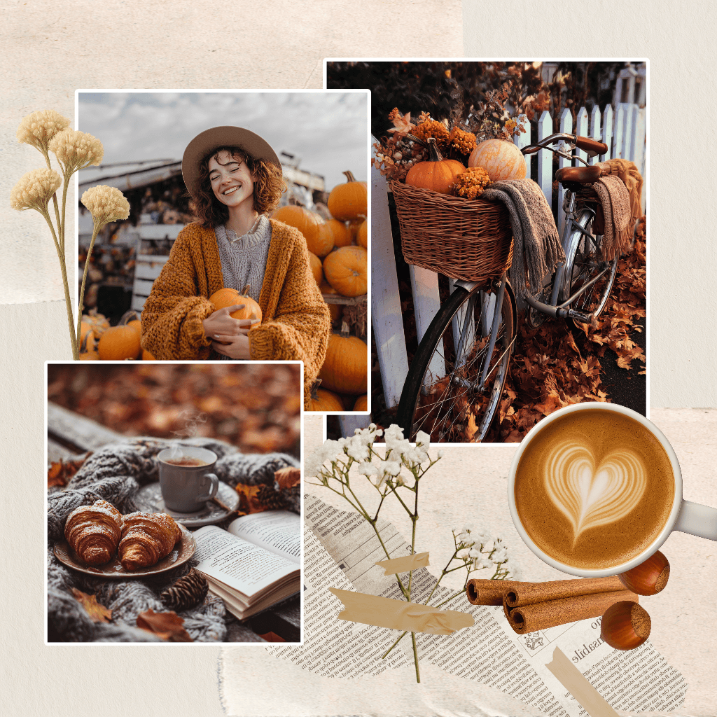 Warm Autumn Vibes Instagram-Square Post Template