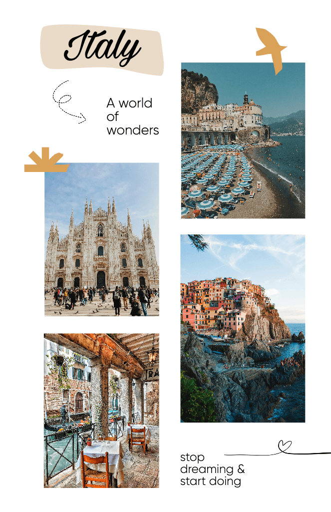 Explore Italy's Wonders with This Poster