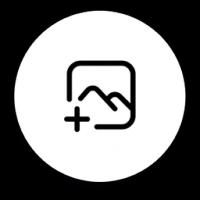 icon for presets and photo uploads