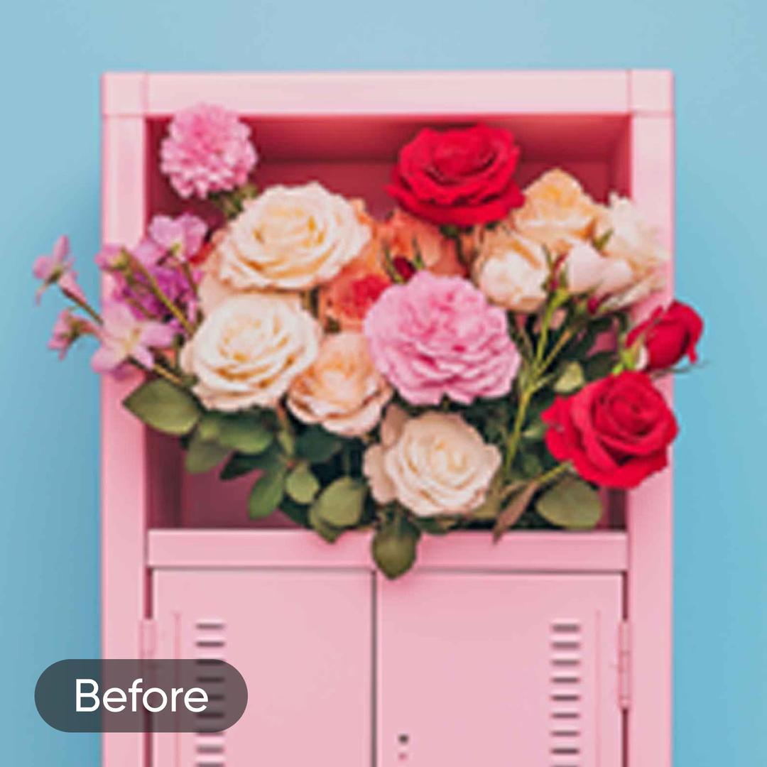 before change