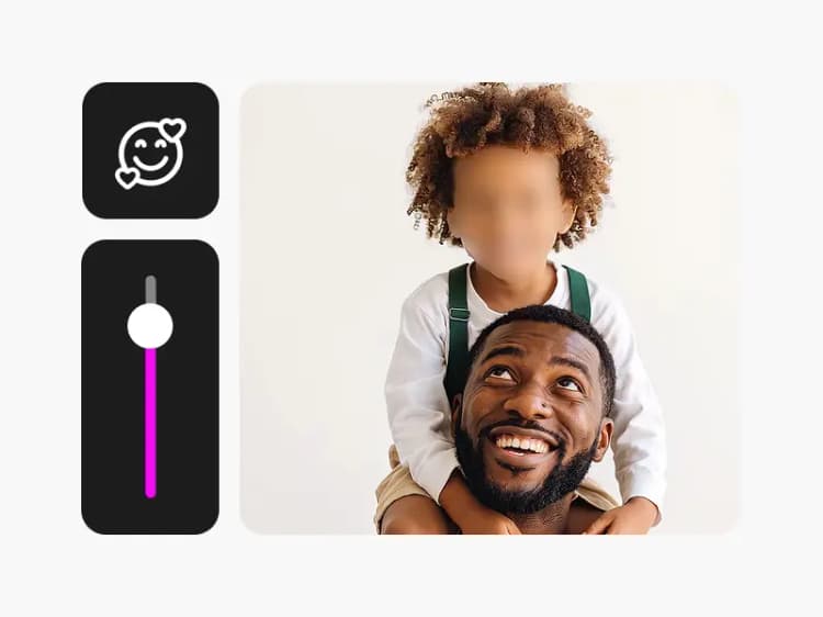 Face blur in video